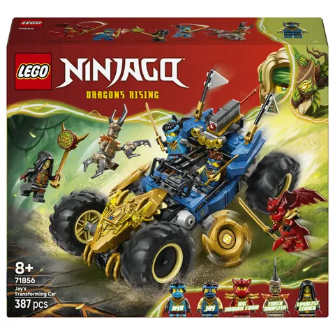 LEGO NINJAGO Jay's Transforming Car 71856 – Bild 1