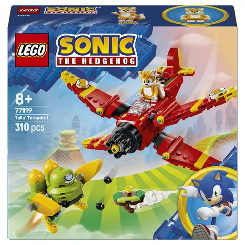 LEGO 77119 Sonic Tails i Tornado-1 – zdjęcie 1