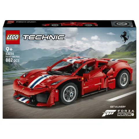 Lego Technic Auto Ferrari 488 Pista 42235, Multicolore – immagine 1