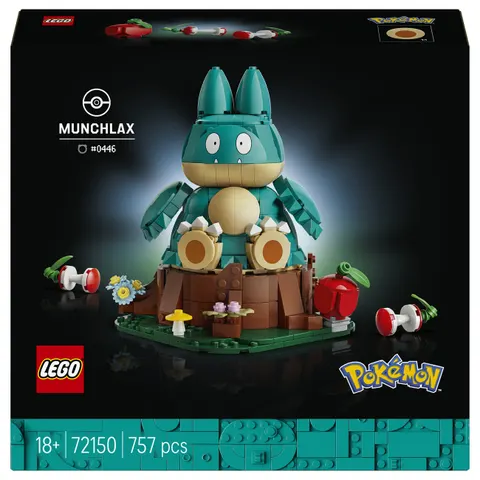 Lego Pokemon Munchlax 72150, Multicolore – immagine 1