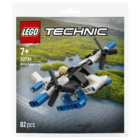 LEGO 30736 Technic Biały wodnosamolot – zdjęcie 1