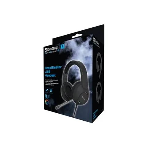 Sandberg - 126-49 BossBlaster - Gaming Headset - USB - Microfoon – afbeelding 1