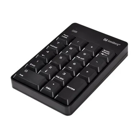 SANDBERG 630-05 - Numeric keypad, wireless, black – image 1