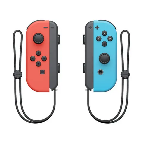 Nintendo Switch Joy-Con Controller Pair - Neon Red & Blue – Blue and red – image 1
