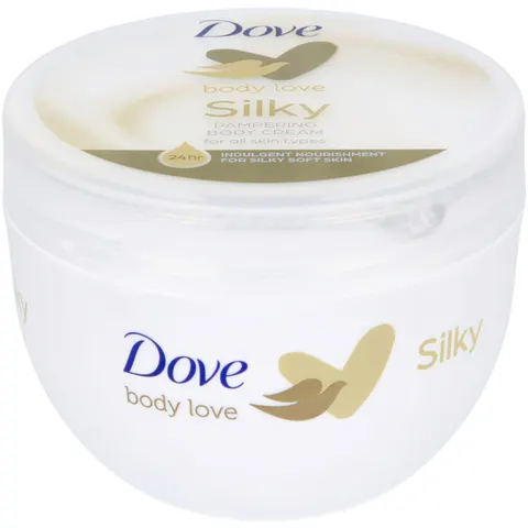 Dove Silky Body Cream 300ml – image 1