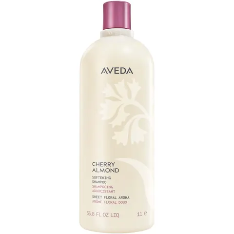 Aveda Cherry Almond Smoothing Shampoo 1 L – Clear – image 1