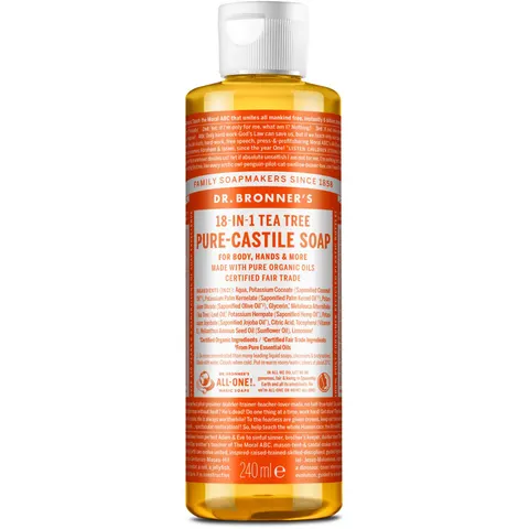 Dr. Bronner's Liquid Soap Tea Tree 236 ml – Bild 1