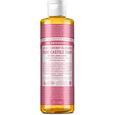 Dr. Bronner's Kirschblüten-Flüssigseife 240 ml – Bild 1