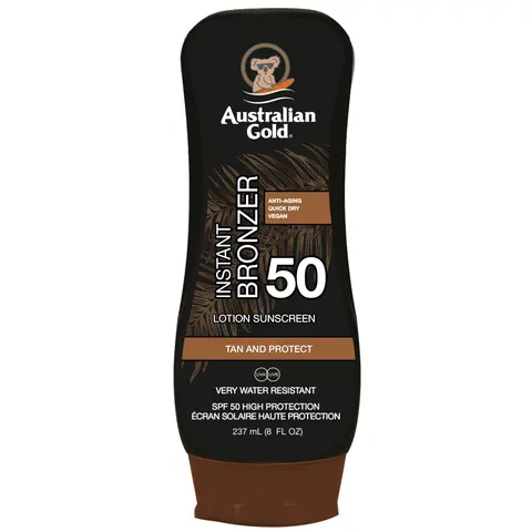 Australian Gold Instant Bronzer Lotion Spf 50 237 ML – immagine 1