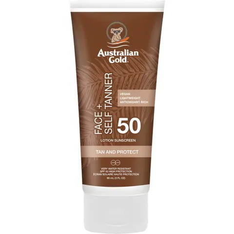 Australian Gold Face Self Tanner SPF50 sunscreen 88 ml – imagen 1