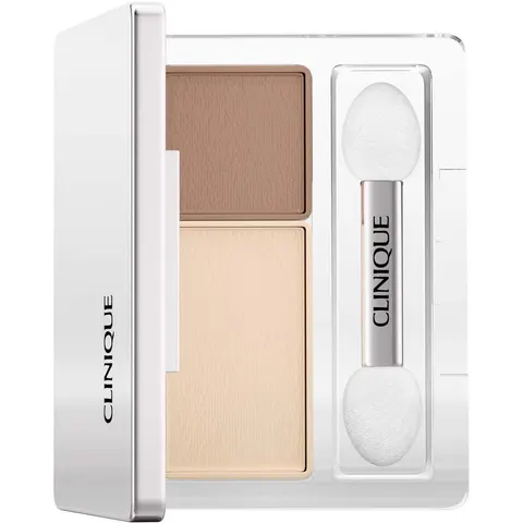 Clinique All About Shadow Duo Ivory Bisque / Bronze Satin – Multi – Bild 1