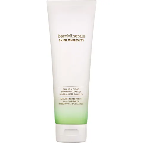 bareMinerals SKINLONGEVITY® Cushion Cloud Foaming Cleanser Mineral He – image 1