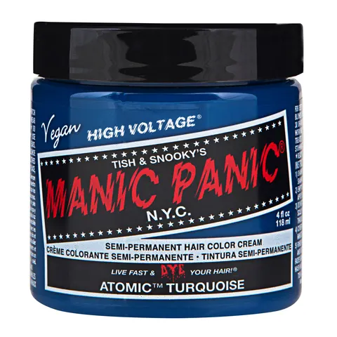 118ml Manic Panic Classic High Voltage Atomic Turquoise – Blå 118 – Bild 1