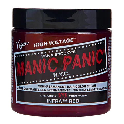 118ml Manic Panic Classic High Voltage Infra Red – Röd 118 – Bild 1