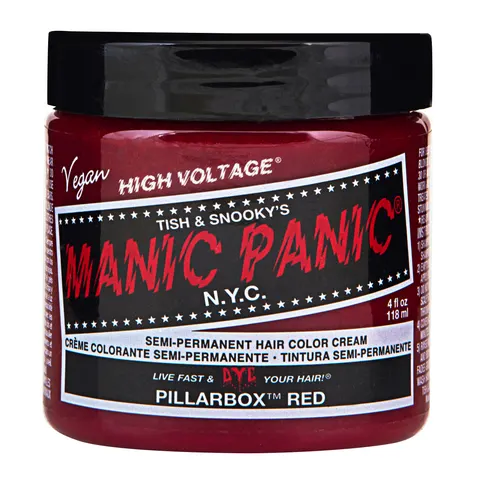 118ml Manic Panic Classic High Voltage Pillarbox Red – Röd 118 – Bild 1