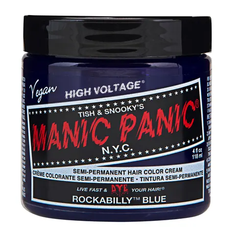 118ml Manic Panic Classic High Voltage Rockabilly Blue – Blå 118 – Bild 1