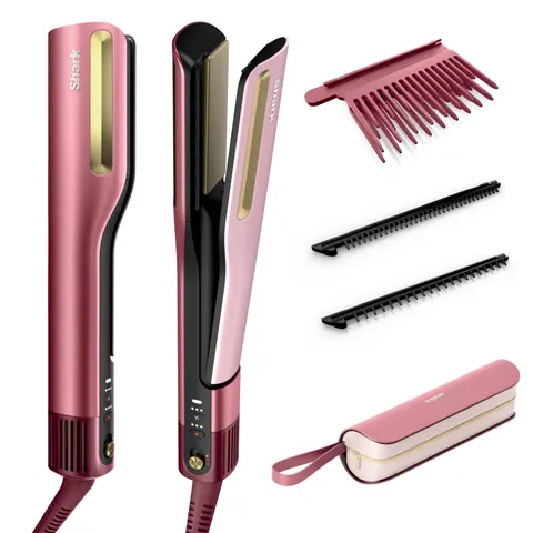 Shark Beauty Silki with Storage Case Garnet Bloom – Rosa – Bild 1