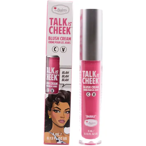 theBalm Talk is Cheek blush crème teinte Babble 4 ml – image 1