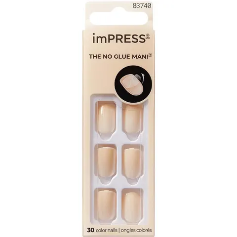 Kiss imPRESS Point Pink – 30 szt. – zdjęcie 1