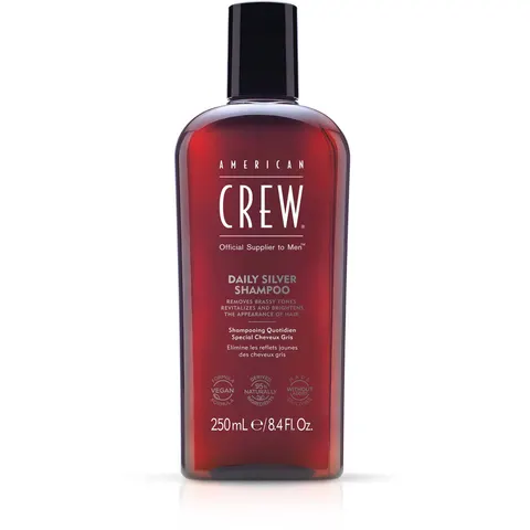 American Crew Daily Silver Shampoo antigiallo 250ml – immagine 1