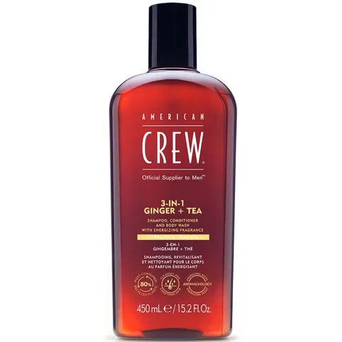 American Crew 3-In-1 Ginger + Tea 450ml – image 1
