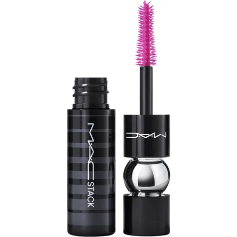 MAC Cosmetics MACStack Mascara Superstack Mega Brush Mini mascara volumateur et allongeant mini teinte Black 8 ml – image 1