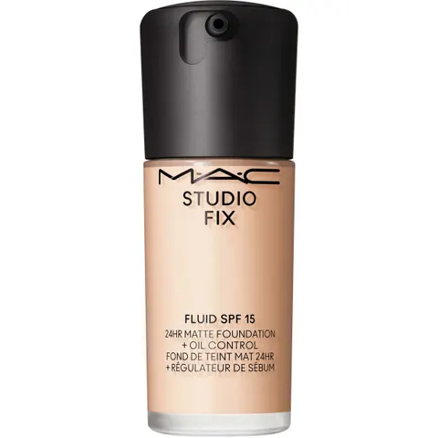 MAC Cosmetics Studio Fix Fluid SPF 15 24HR Matte Foundation + Oil Control mattifying foundation SPF 15 shade NC12 30 ml – image 1