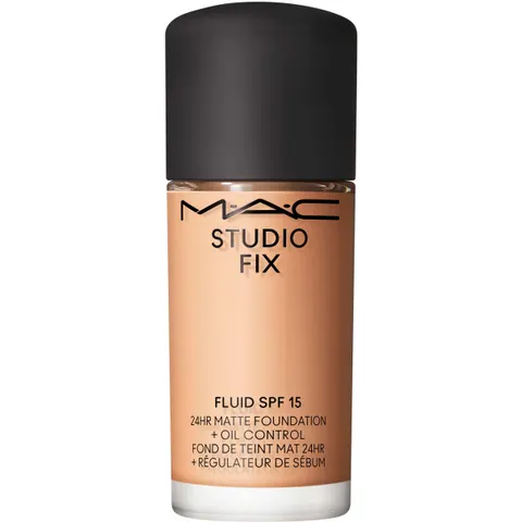 MAC Cosmetics Mini Studio Fix Fluid SPF 15 24HR Matte Foundation + Oil Control Mattifying Foundation SPF 15 shade NW15 15 ml – image 1