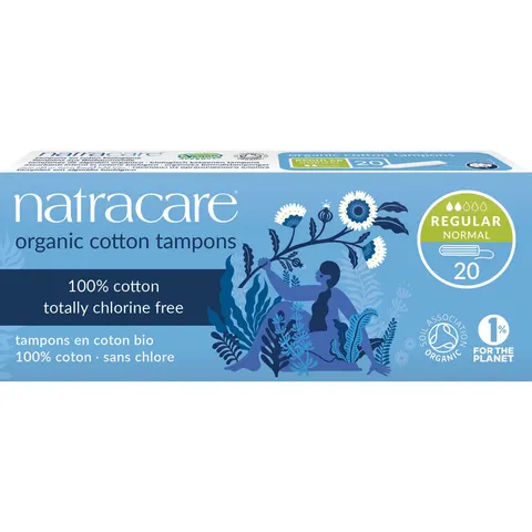 Natracare Tampons Regular - Organic | 20s – image 1