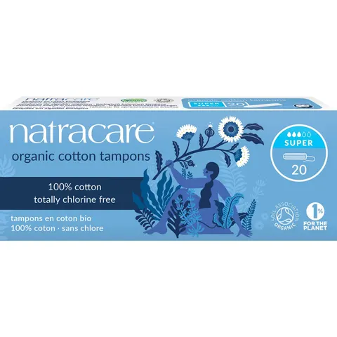Natracare Tampons Super - Organic | 20s – image 1