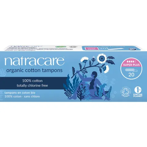 Natracare Tampons Super Plus - Organic | 20s – image 1