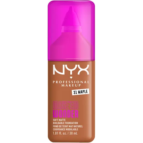 NYX PROFESSIONAL MAKEUP Make Em Wonder Foundation 31 Maple – 30 ml – zdjęcie 1