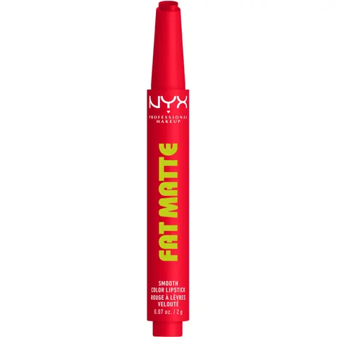 Nyx Professional Make Up Fat Matte labial #Fuzzy Flame – imagen 1