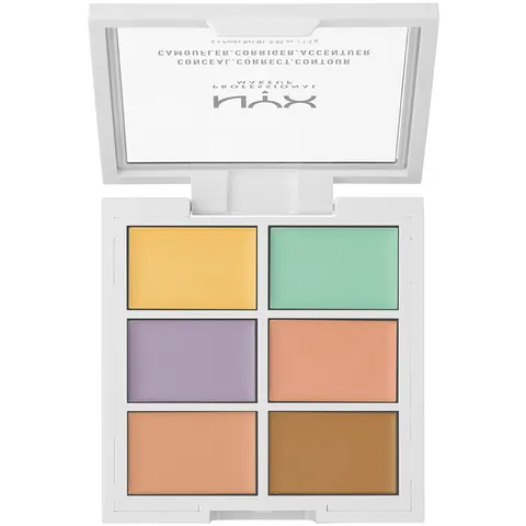 NYX PROFESSIONAL MAKEUP Conceal Correct Contour Palette Concealer – Multi – Bild 1