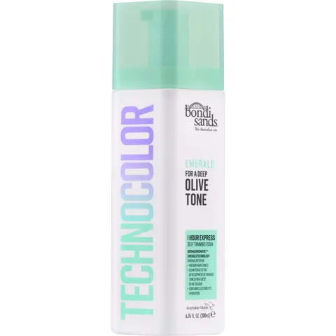 Bondi Sands Techno 1 Hour Express Self Tanning Foam Emerald 200ml – image 1