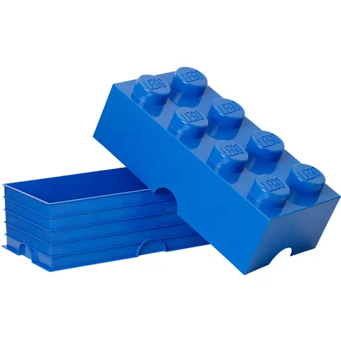 LEGO Storage Brick 8 Stud - Blue – image 1