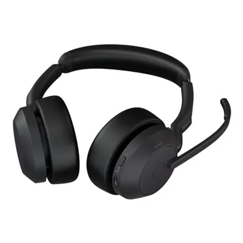 Jabra Evolve2 - Draadloze Headset - Bluetooth - USB-C - Zwart – afbeelding 1