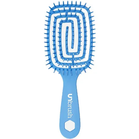 UNbrush Detangling Hair Brush Flex Blue – afbeelding 1