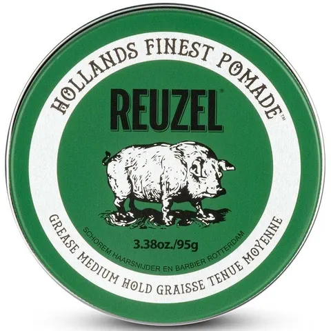 Reuzel Green Pomade - Grease Medium Hold 95g – immagine 1