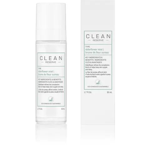 Clean Reserve 1.7 Elderflower Face Mist – image 1