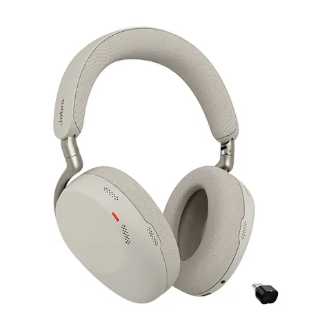 Jabra Evolve3 85 MS + Link 390c warm grey – Bild 1