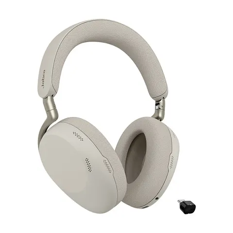 Jabra Evolve3 85 UC + Link 390c warm grey – Bild 1