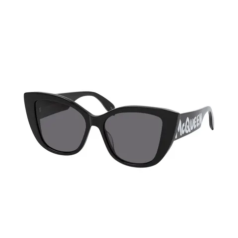 Alexander McQueen Occhiali da Sole AM0347S 001 – immagine 1