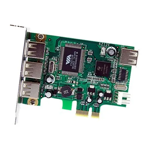 StarTech.com 4 Port PCI Express Low Profile High Speed USB Card – 836661 – image 1