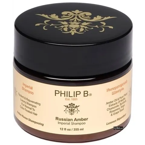 Philip B Russian Amber imperial champú 88 ml – imagen 1