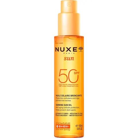 Nuxe Sun Aceite Solar Bronceador SPF50 150 ml – imagen 1