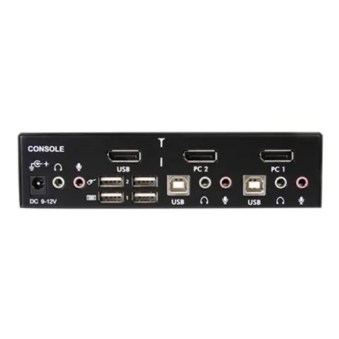 StarTech.com 2-poort Professionele USB DVI KVM-Switch met Audio – afbeelding 1