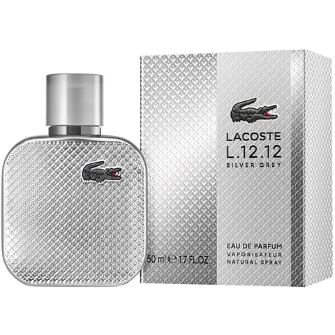 Lacoste - L.12.12 Silver Grey - Eau De Parfum - 50ml – image 1