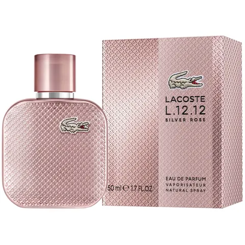 Lacoste L.12.12 Silver Rose Eau de Parfum 50mL – immagine 1