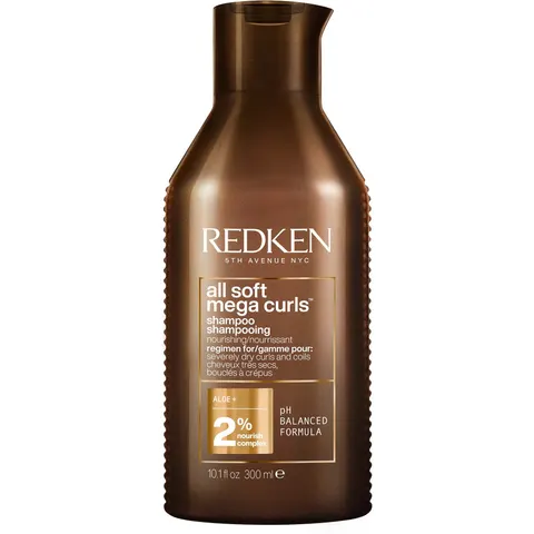 Redken All Soft Mega Curl Shampoo 300ml – image 1